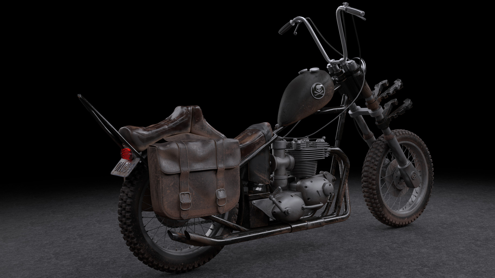 Daryl dixon triumph chopper 2025