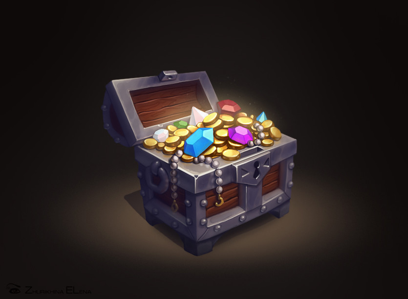 Frostivus treasure chest. Сундук. Сундук из игры. Открытый сундук. Сундук с золотом.