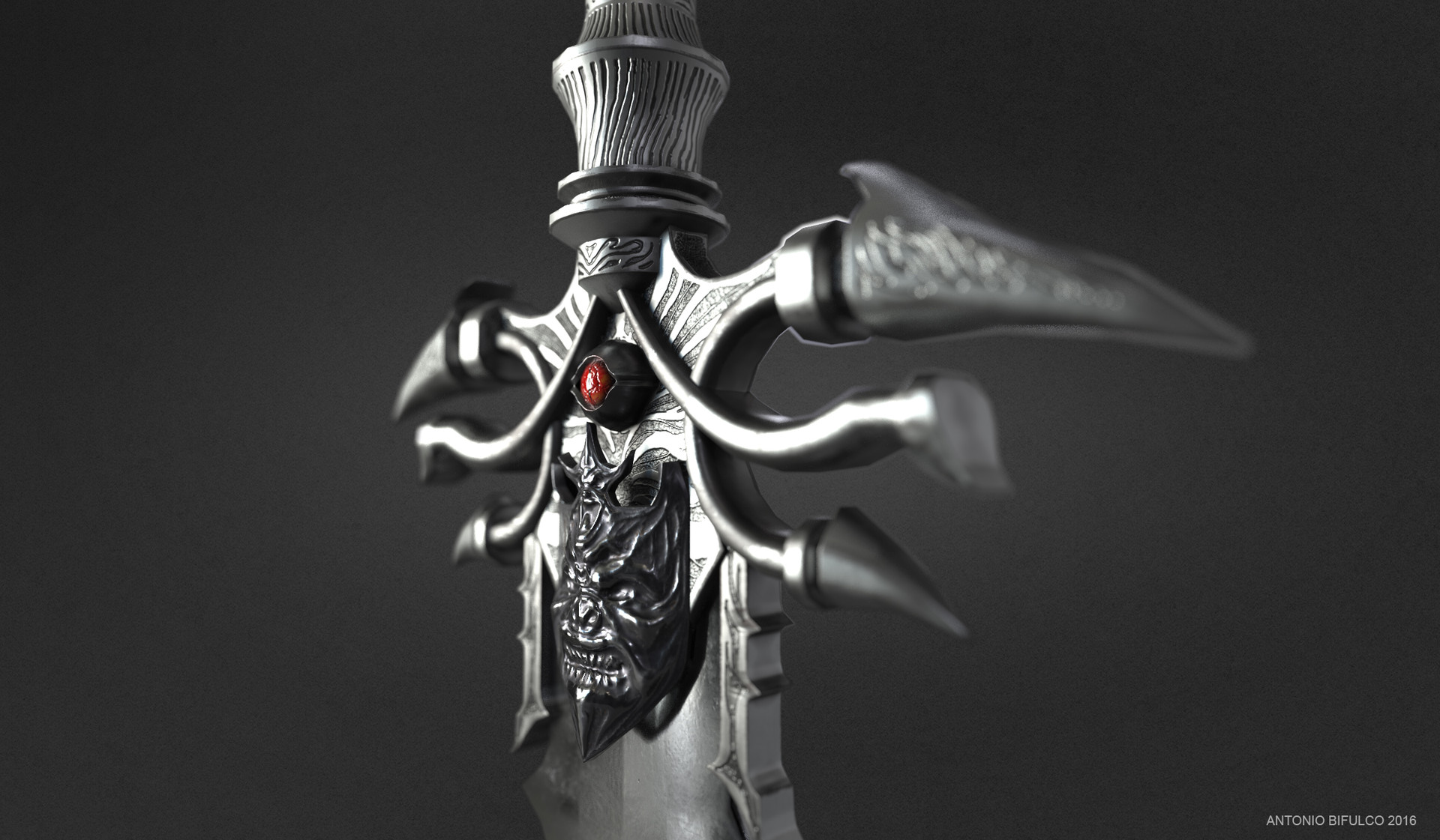 Antonio Bifulco Red Eye sword