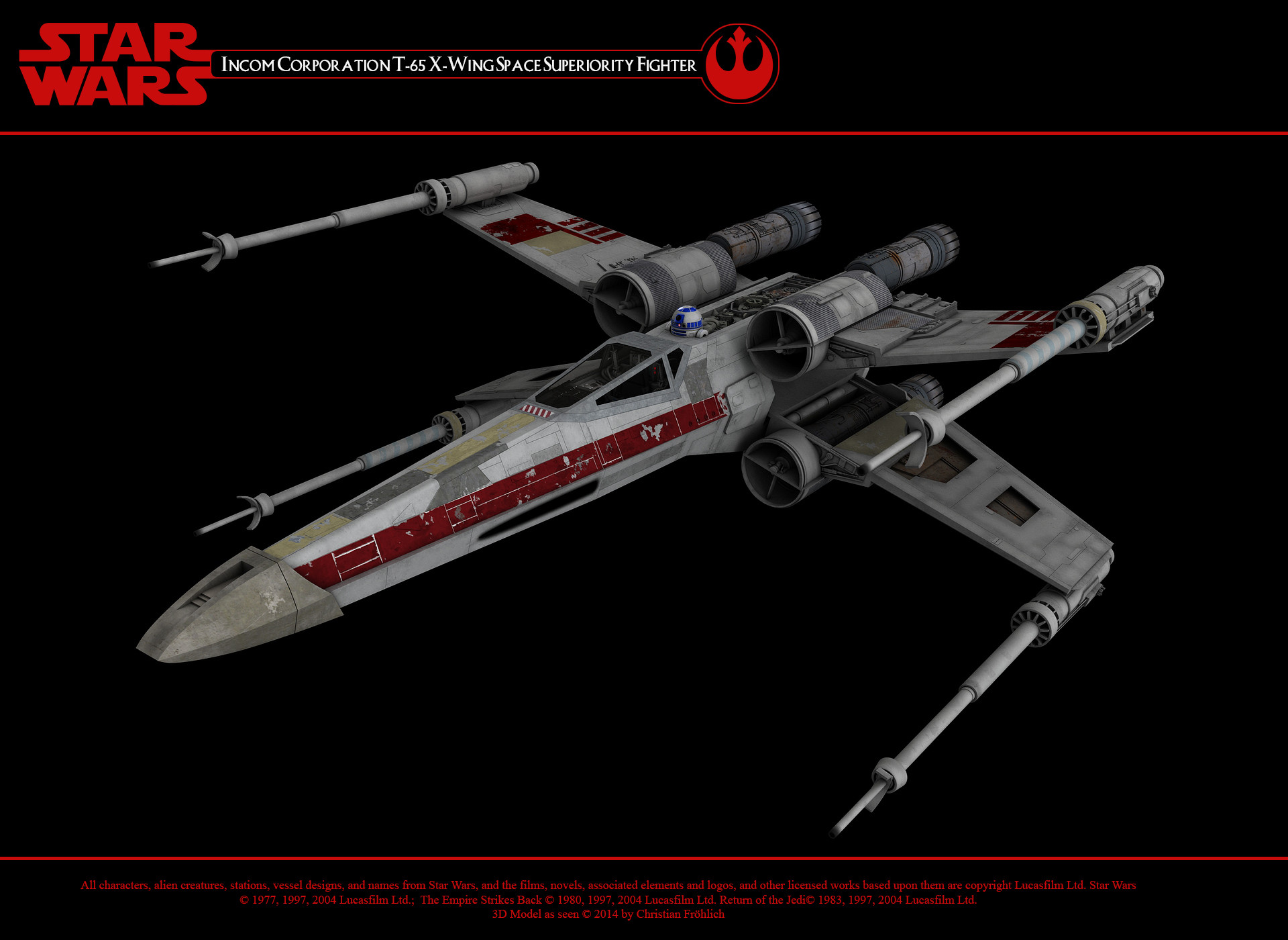 ArtStation - Incom Corporation T-65 X-Wing Space Superiority