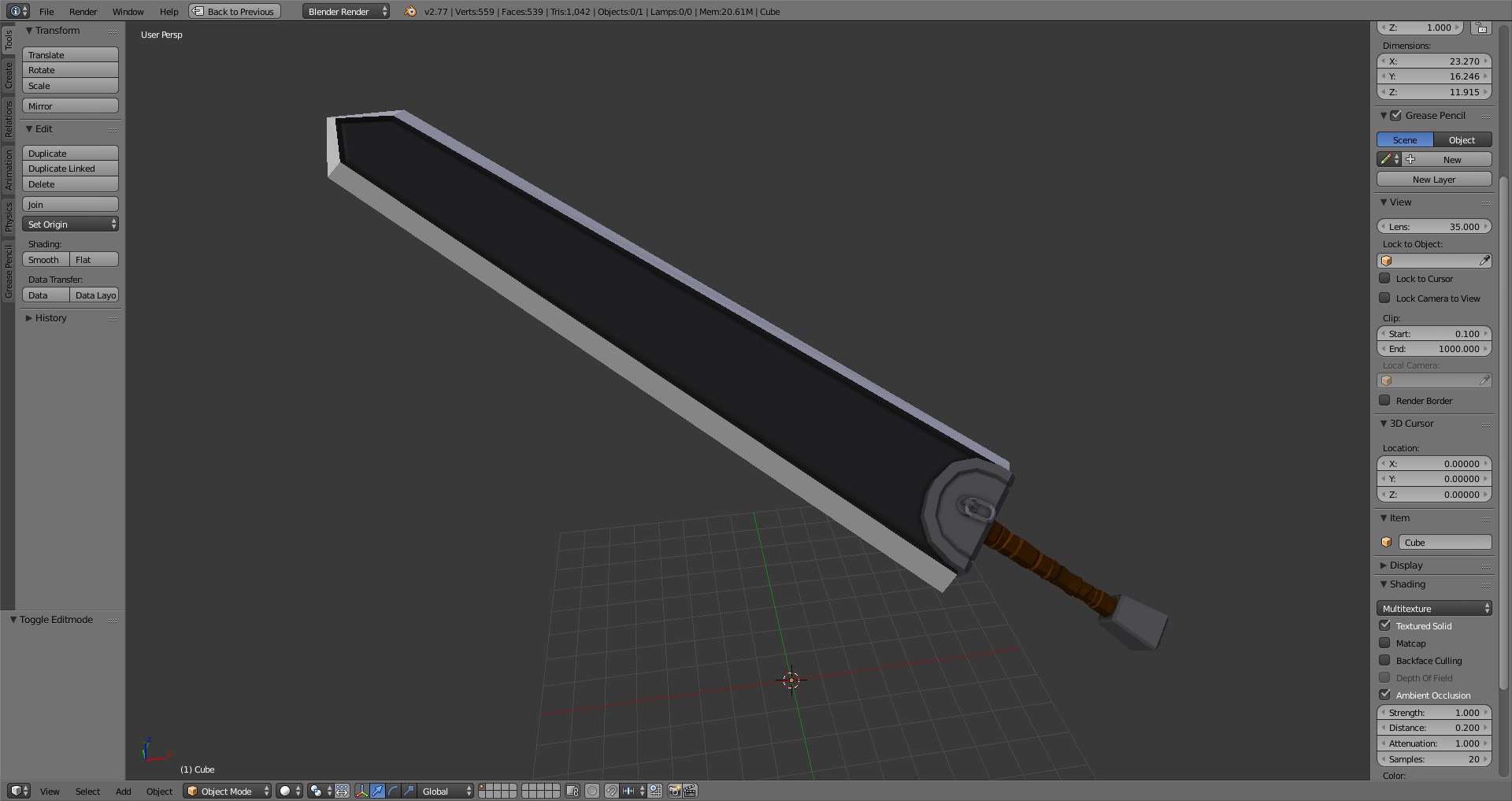 Artstation Lowpoly Dragonslayer Berserk Fan Art Carles Tenorio