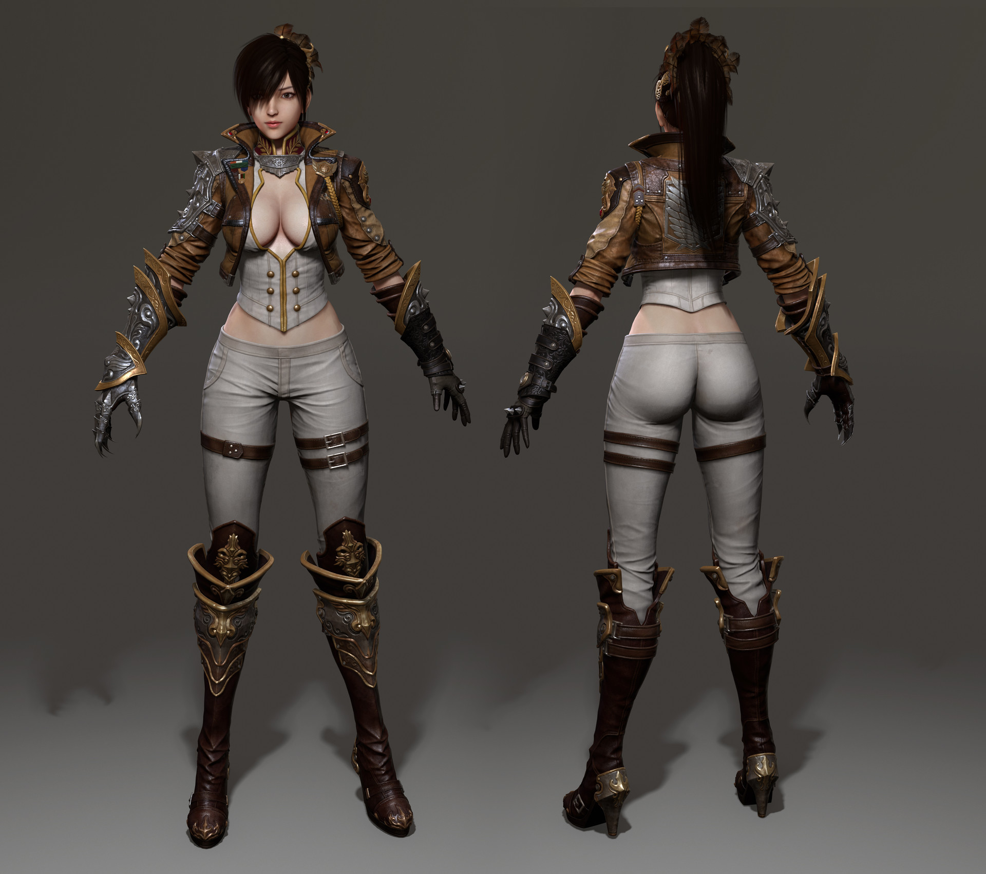 Artstation Attack On Titan Katarina Final Manufacturing