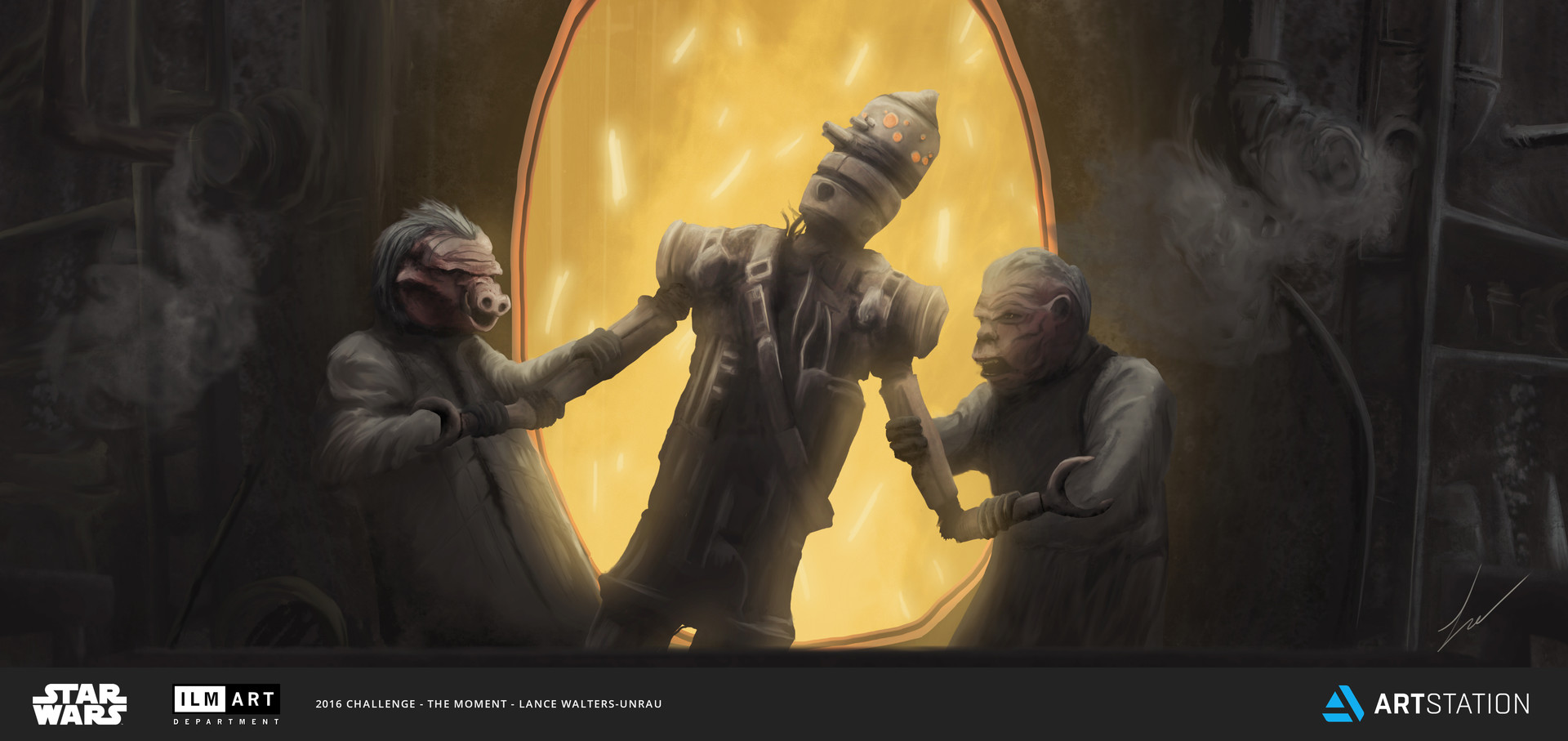 Artstation Ilm Art Department Challenge The Moment Lance