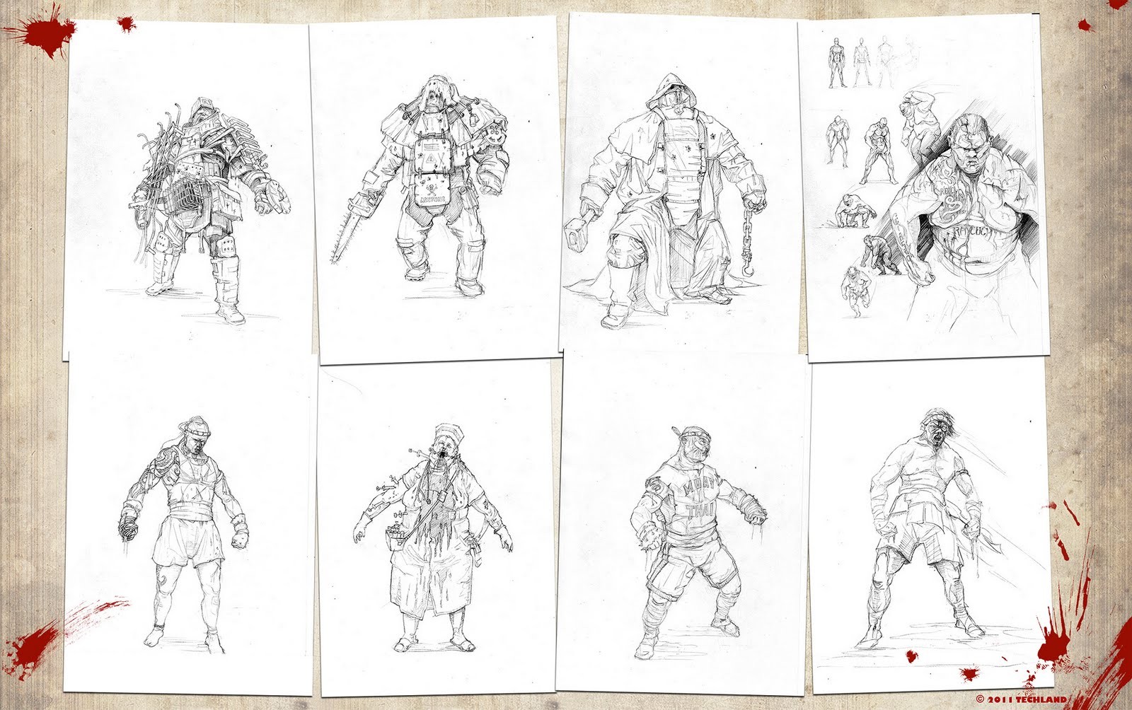 Dead cells рисунки карандашом