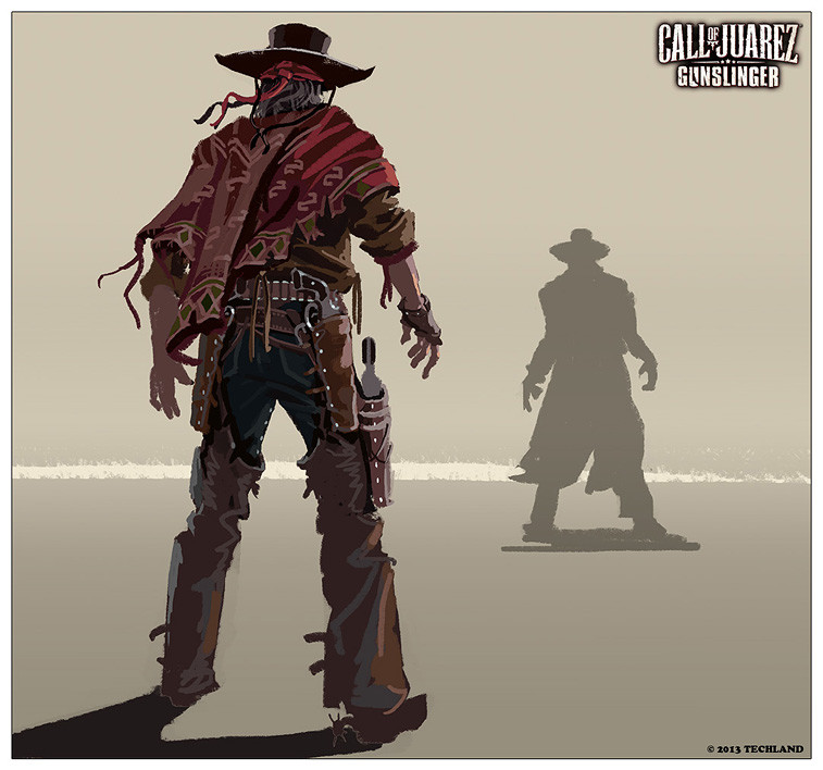 Artstation Call Of Juarez Gunslinger Character Art Wojciech Ostrycharz