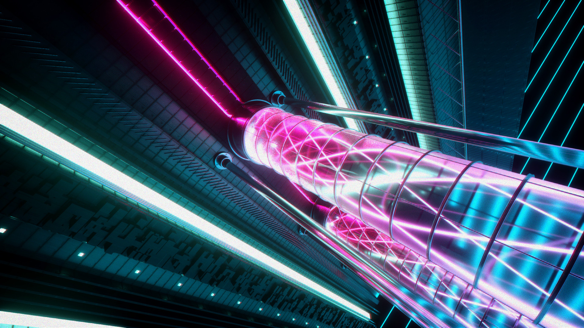 ArtStation Synthwave Generator