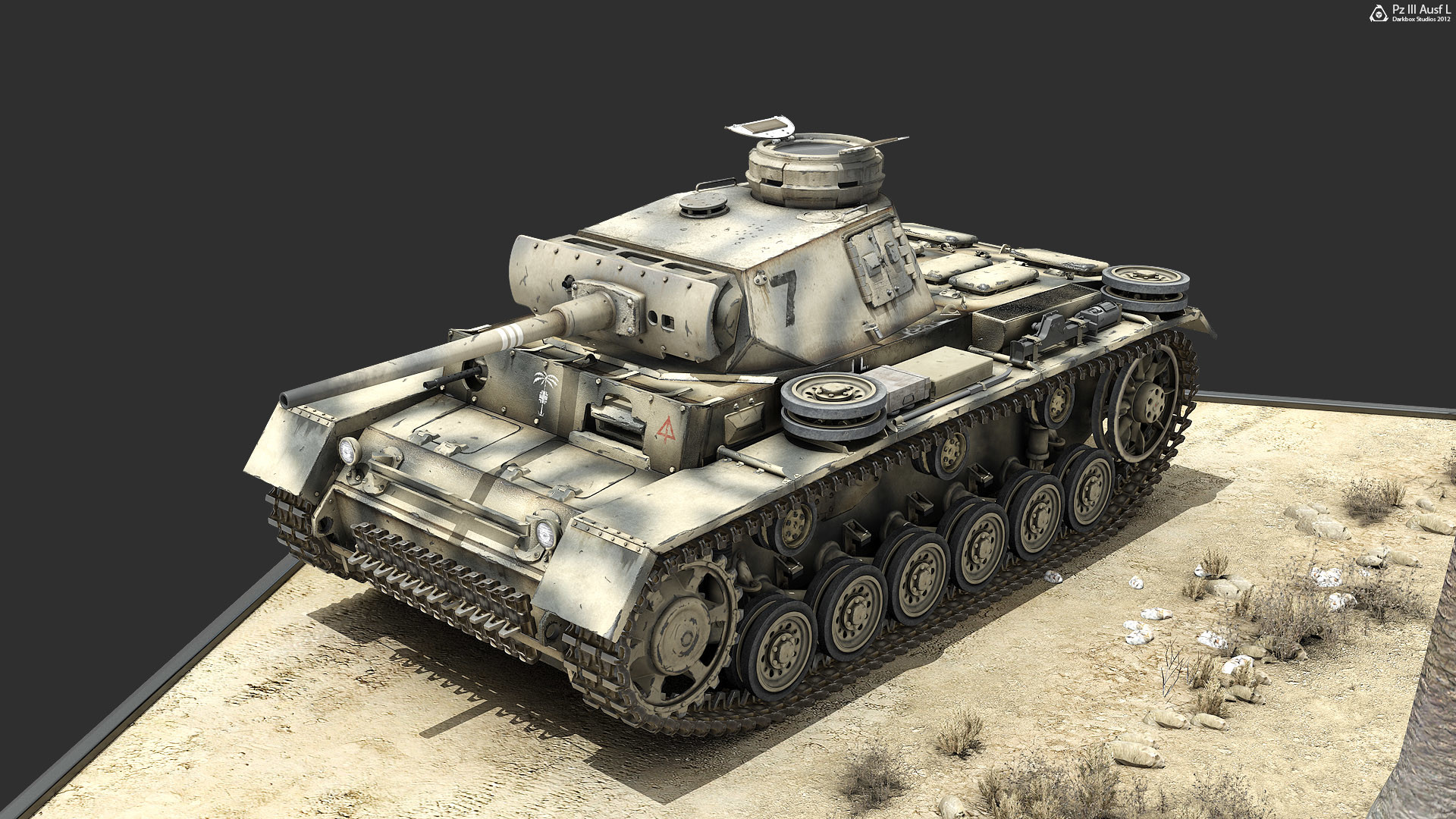 Panzer III Ausf.L Diorama.