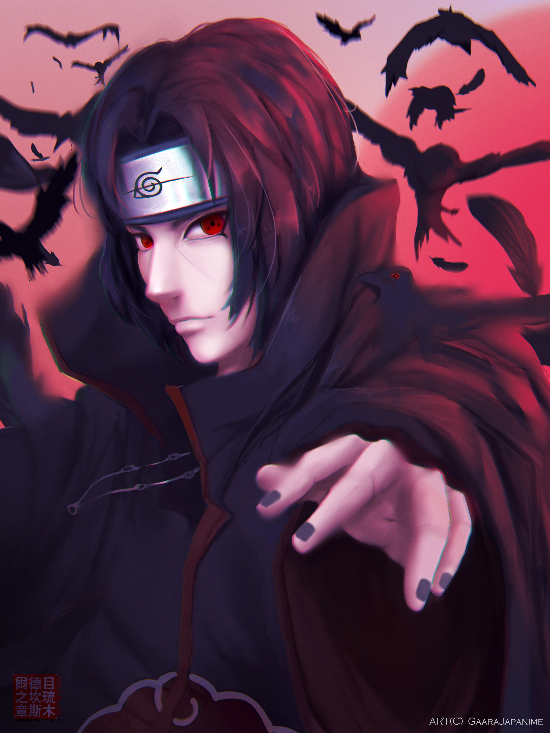 Itachi Uchiha うちはイタチ Skander Mallouki Artstation Itachi Uchiha うちはイタチ Skander Mallouki Artstation