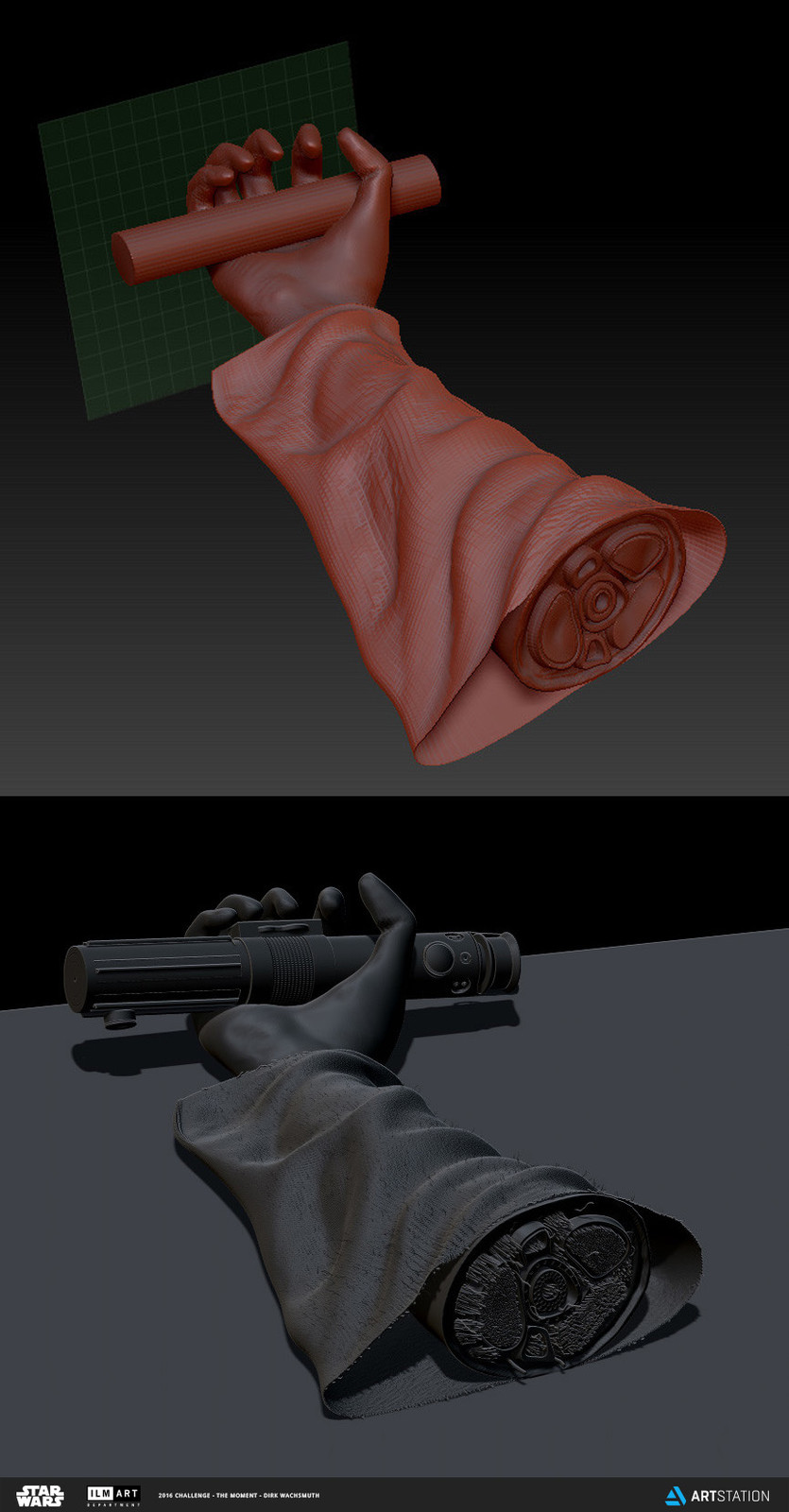 Severed arm model