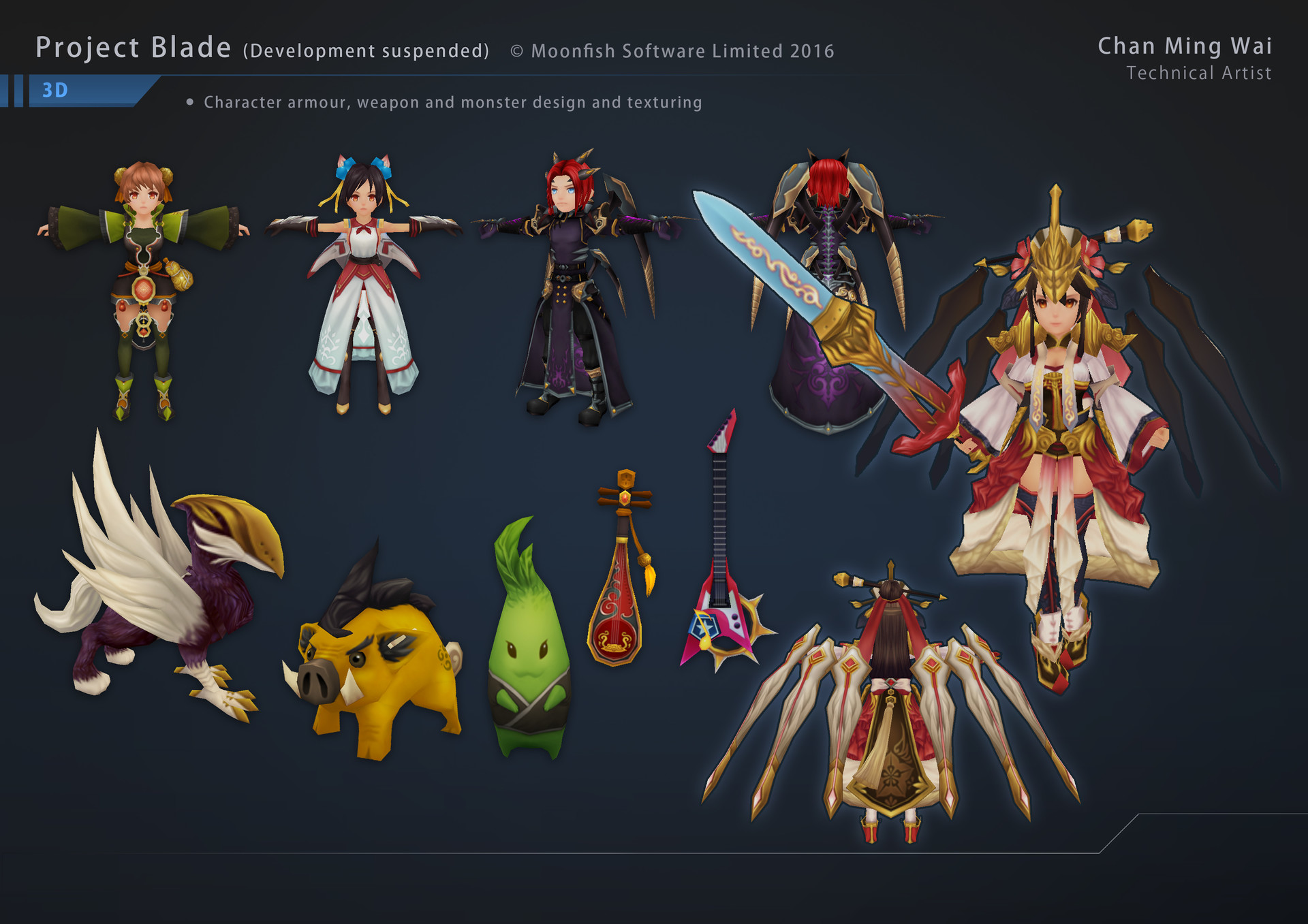 ArtStation - [Mobile Game] Project Blade