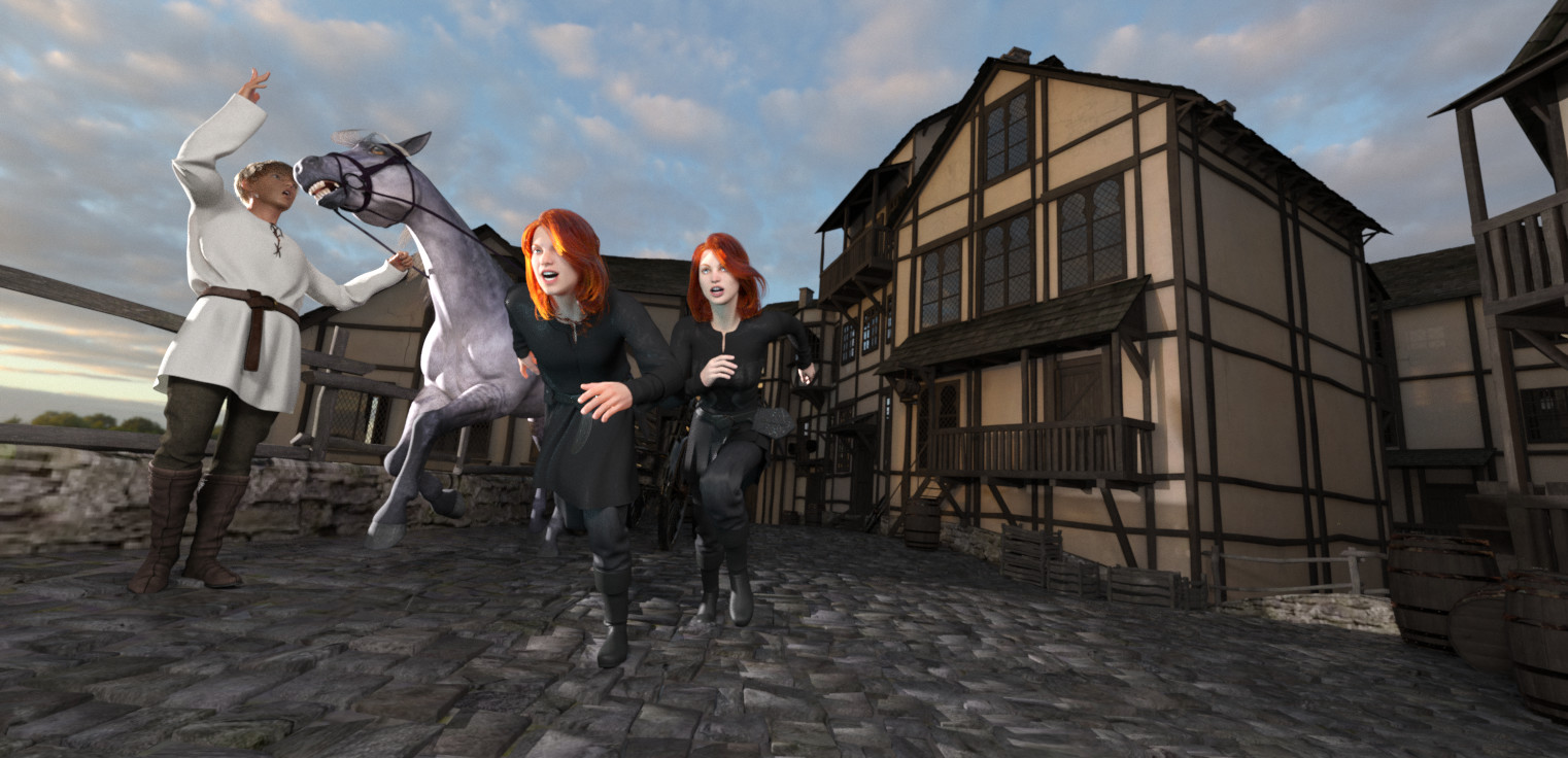 Scene - Horse &amp; Driver