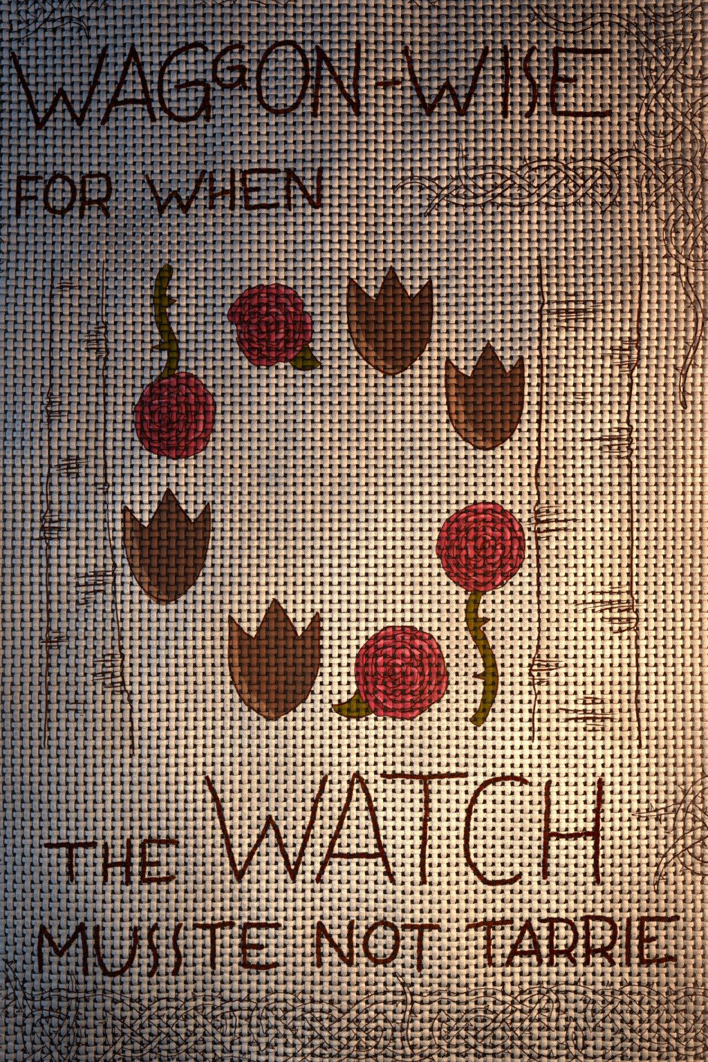 Waggon-wise for when the Watch musste not tarrie