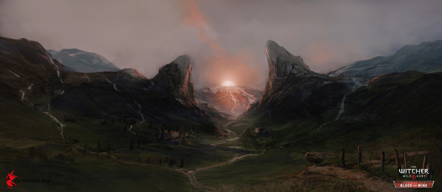 Artstation The Witcher 3 Wild Hunt Blood Wine