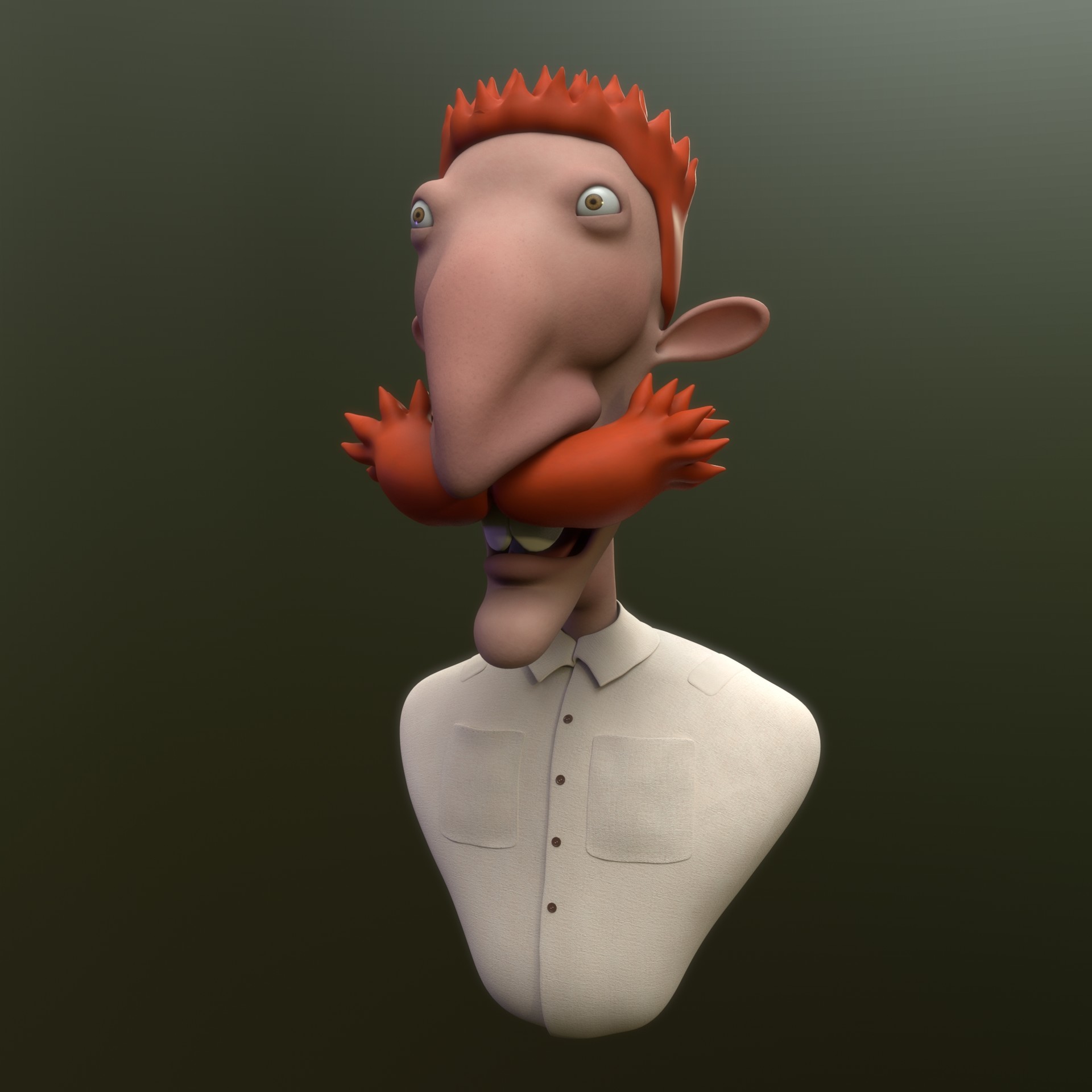 ArtStation - Nigel Thornberry Sculpt