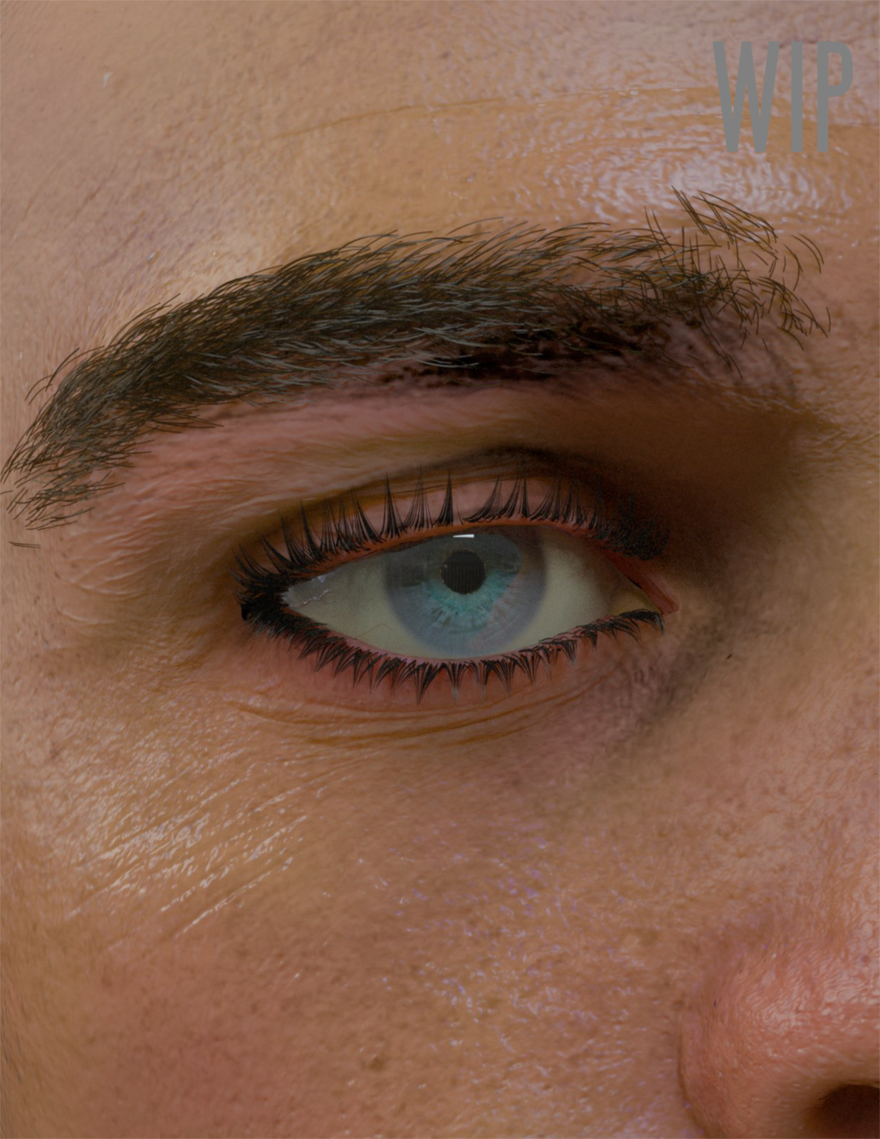 Extreme close up