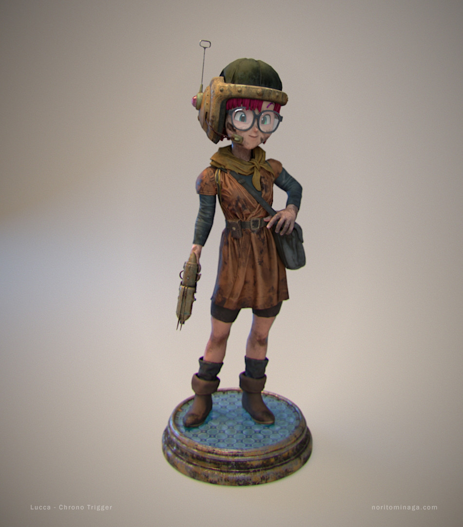 Artstation Lucca Chrono Trigger Nori Tominaga