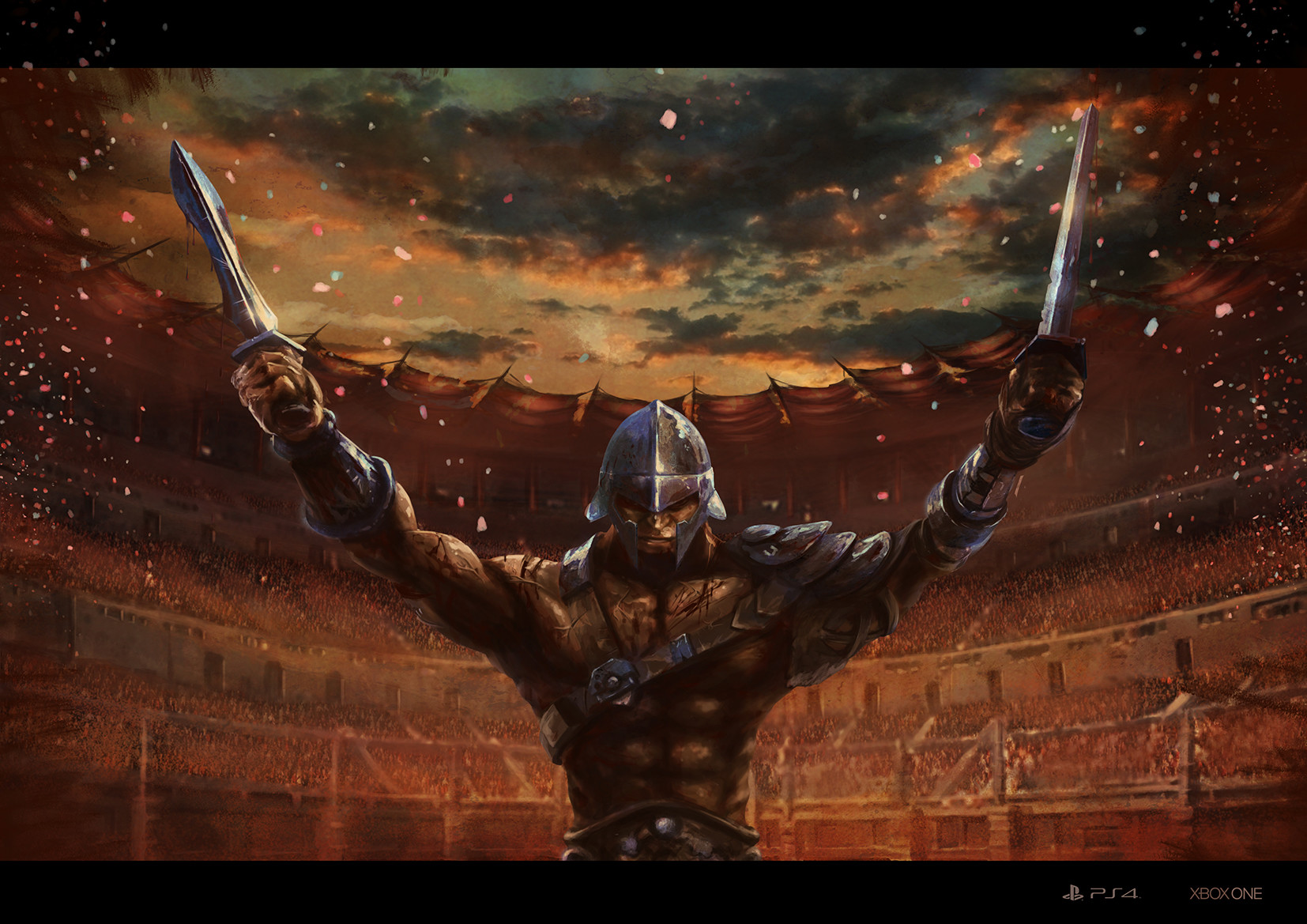 Artstation Gladiator Game Digital Art Smokedship