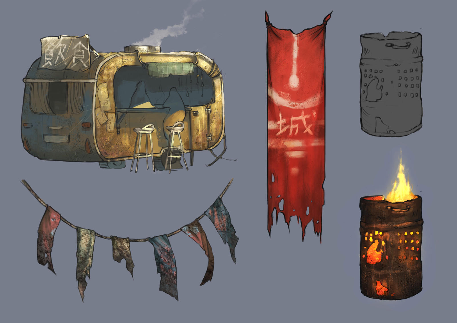 Phobos apocalyptic survival карта