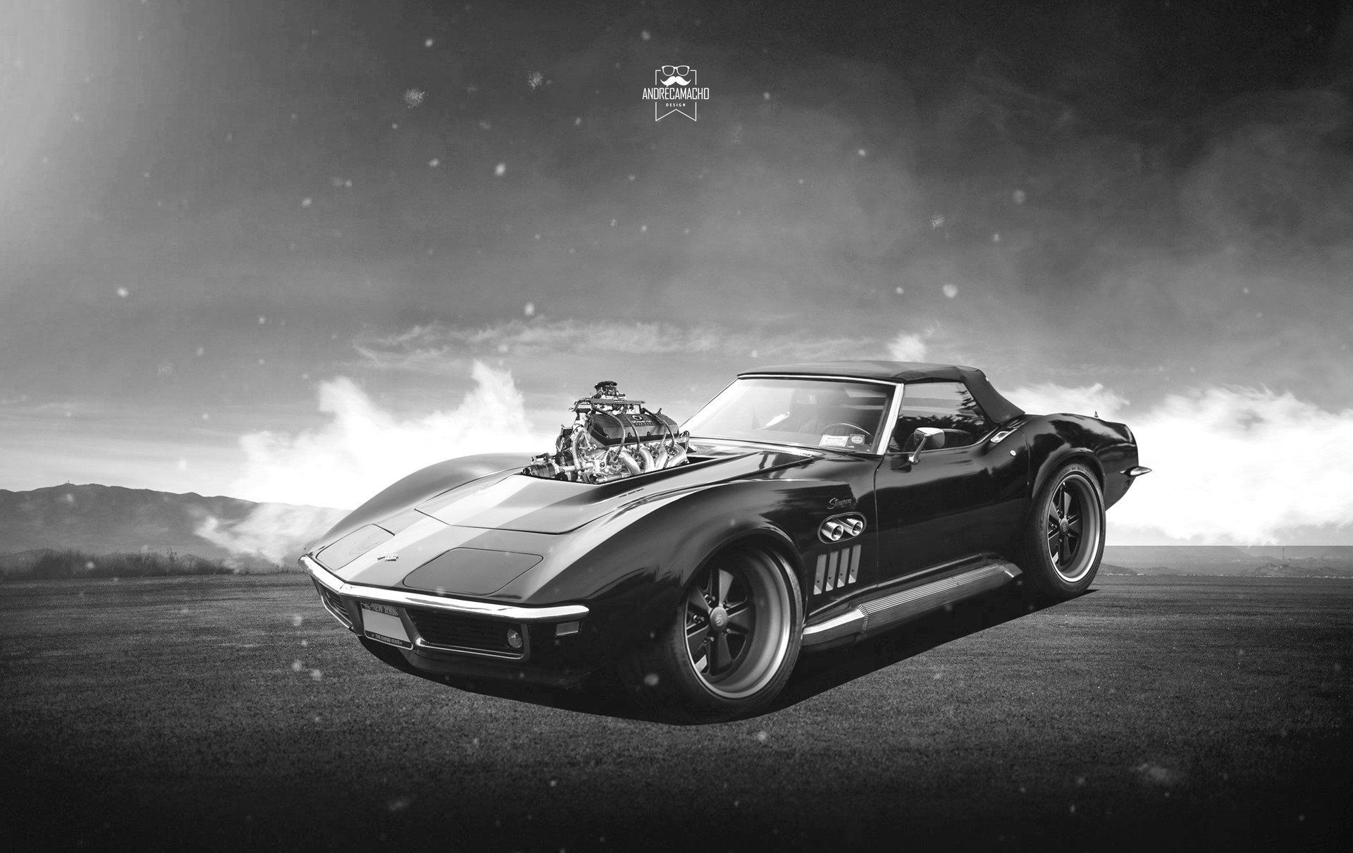 1969 corvette stingray black