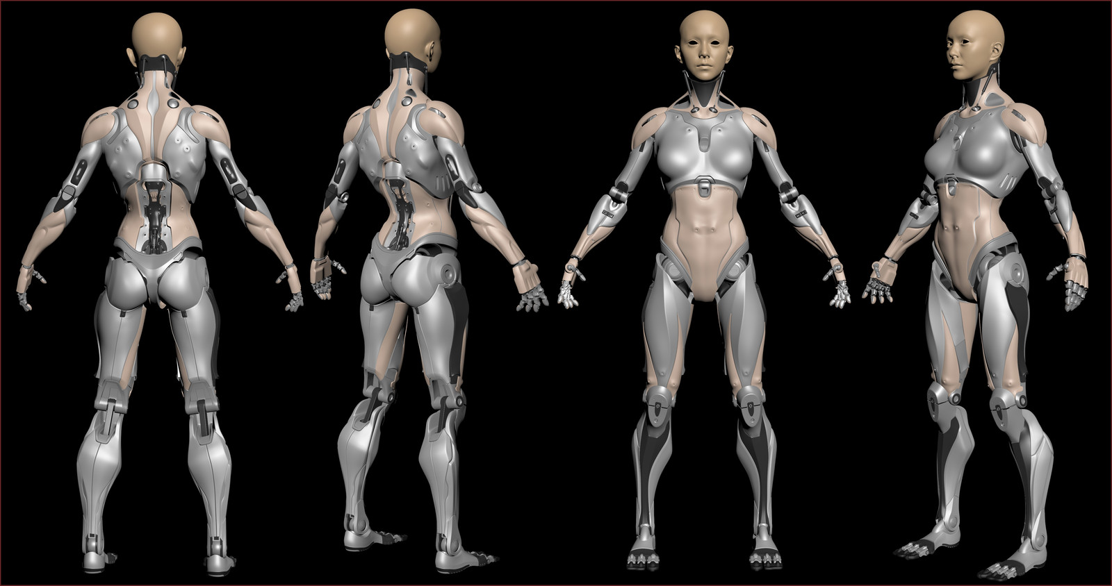 3DS max blockout model