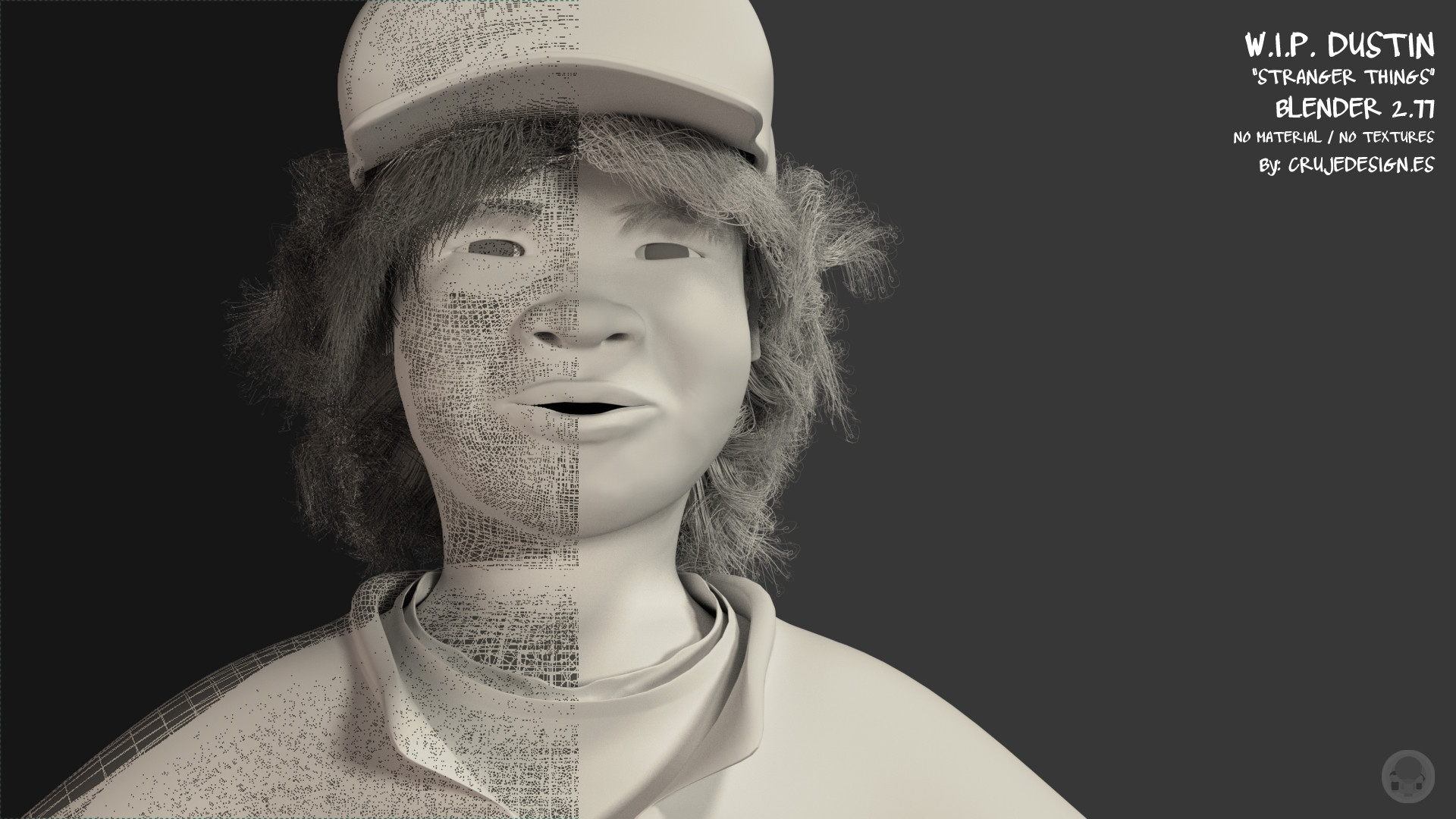 ArtStation Dustin Stranger Things