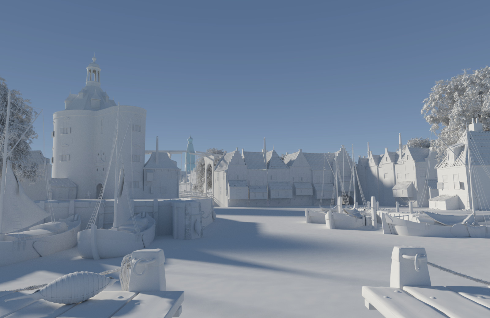 Clay Render