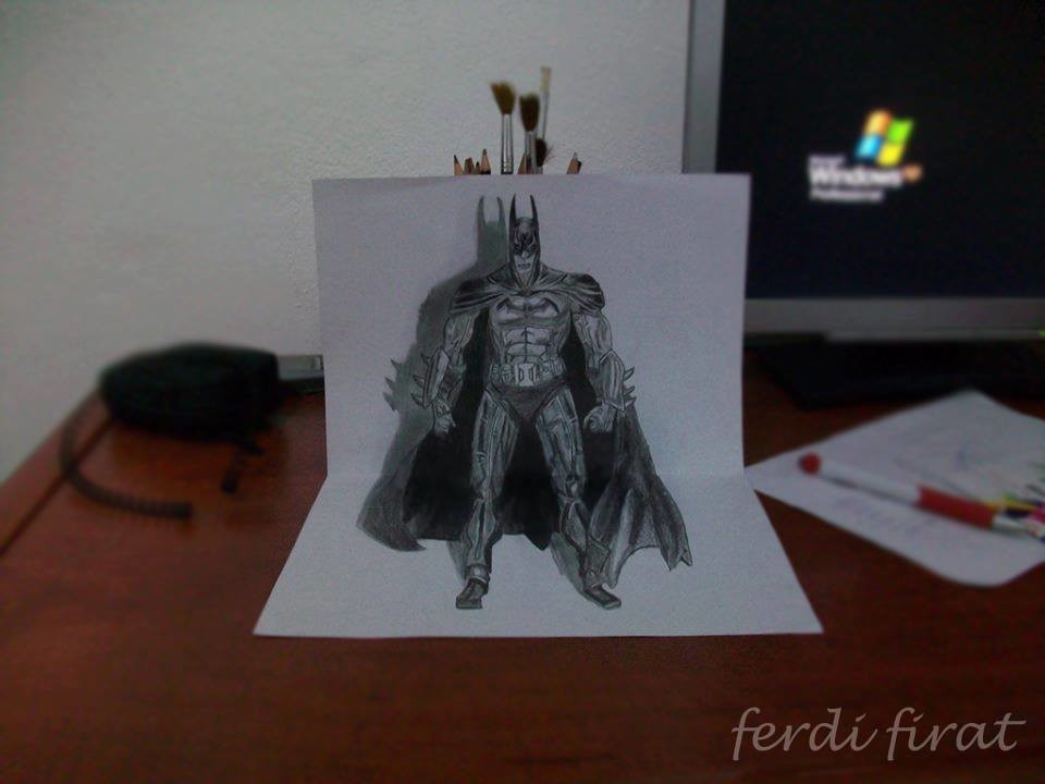 Artstation 3d Drawing Art Batman Ferdi Firat