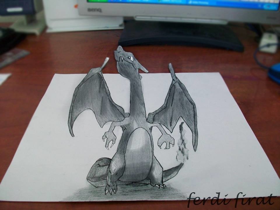 How to Draw Charizard  Easy Drawing Art