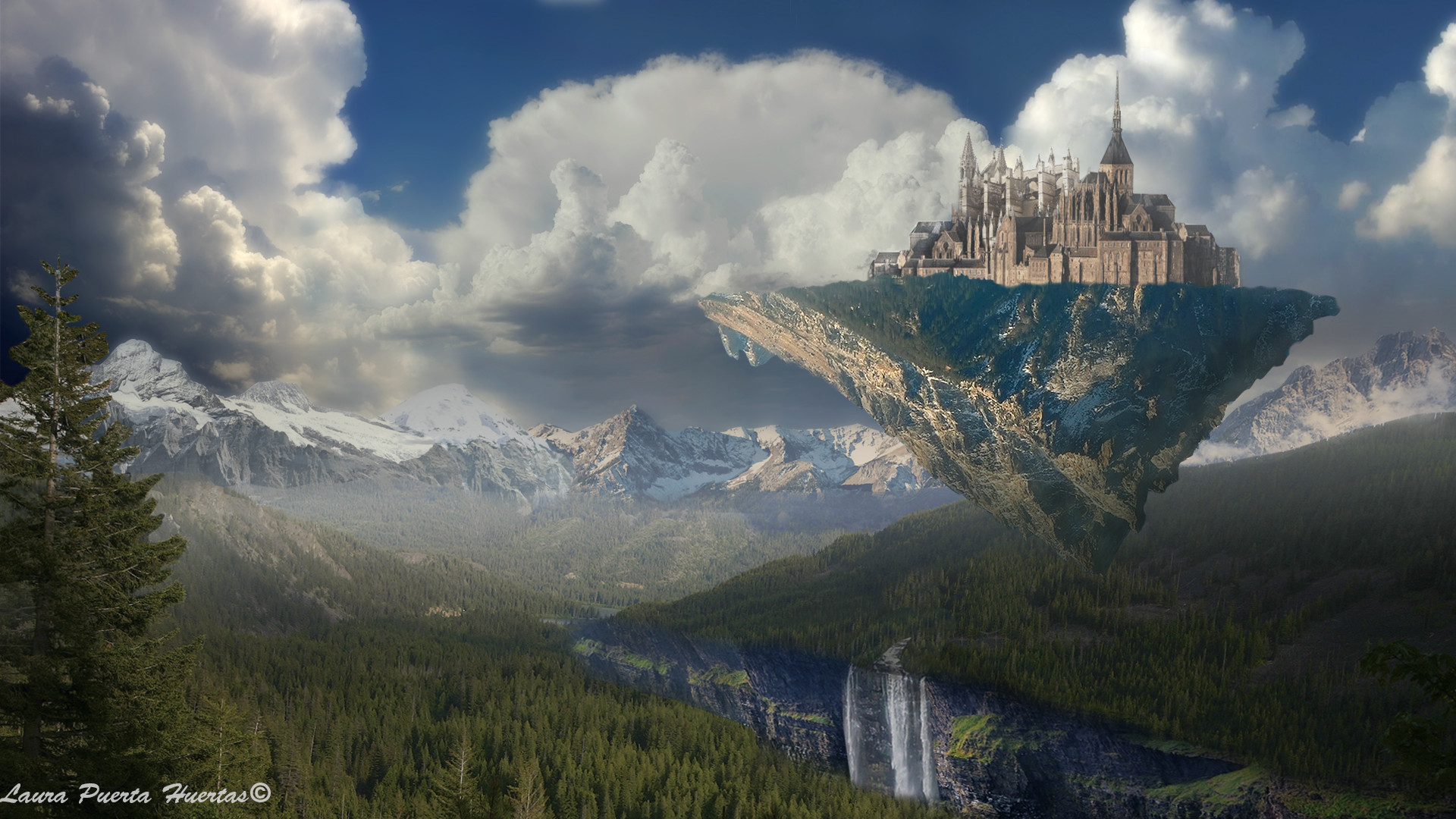 Artstation Matte Painting Laura Puerta