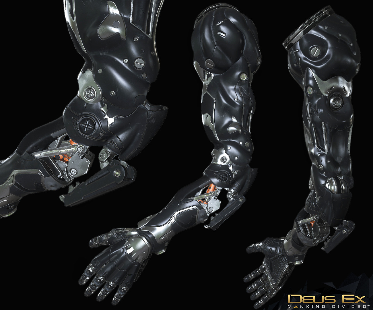 Artstation Deus Ex Mankind Divided Augmentation Frederic Daoust