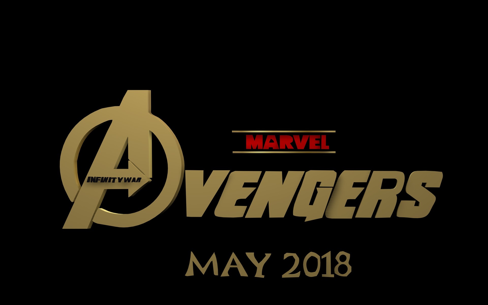 Artstation Avengers Infinity War Logo Garrison Carter