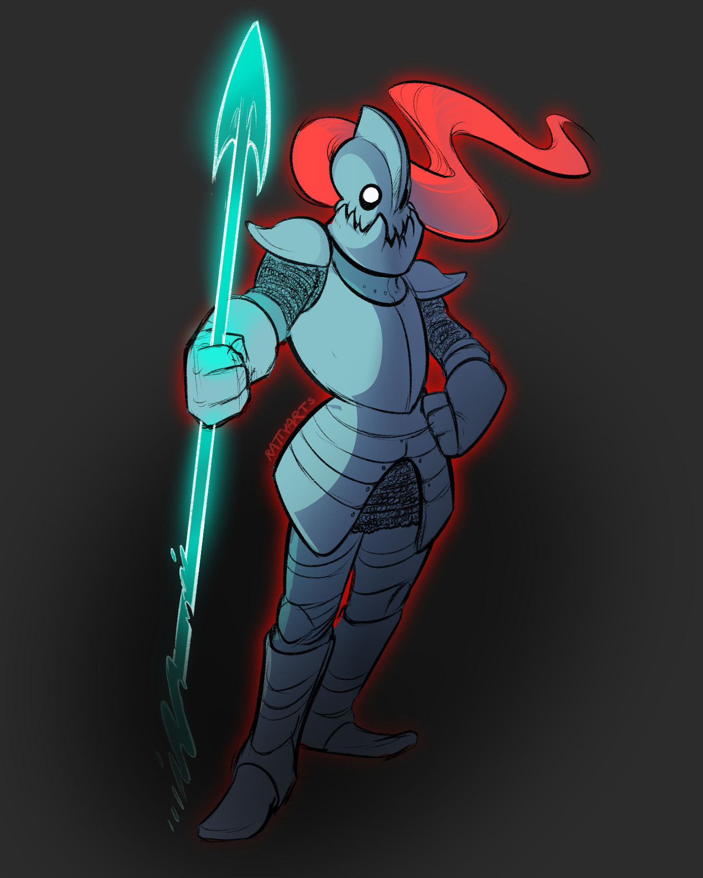 Undyne by Ratty Pants. 