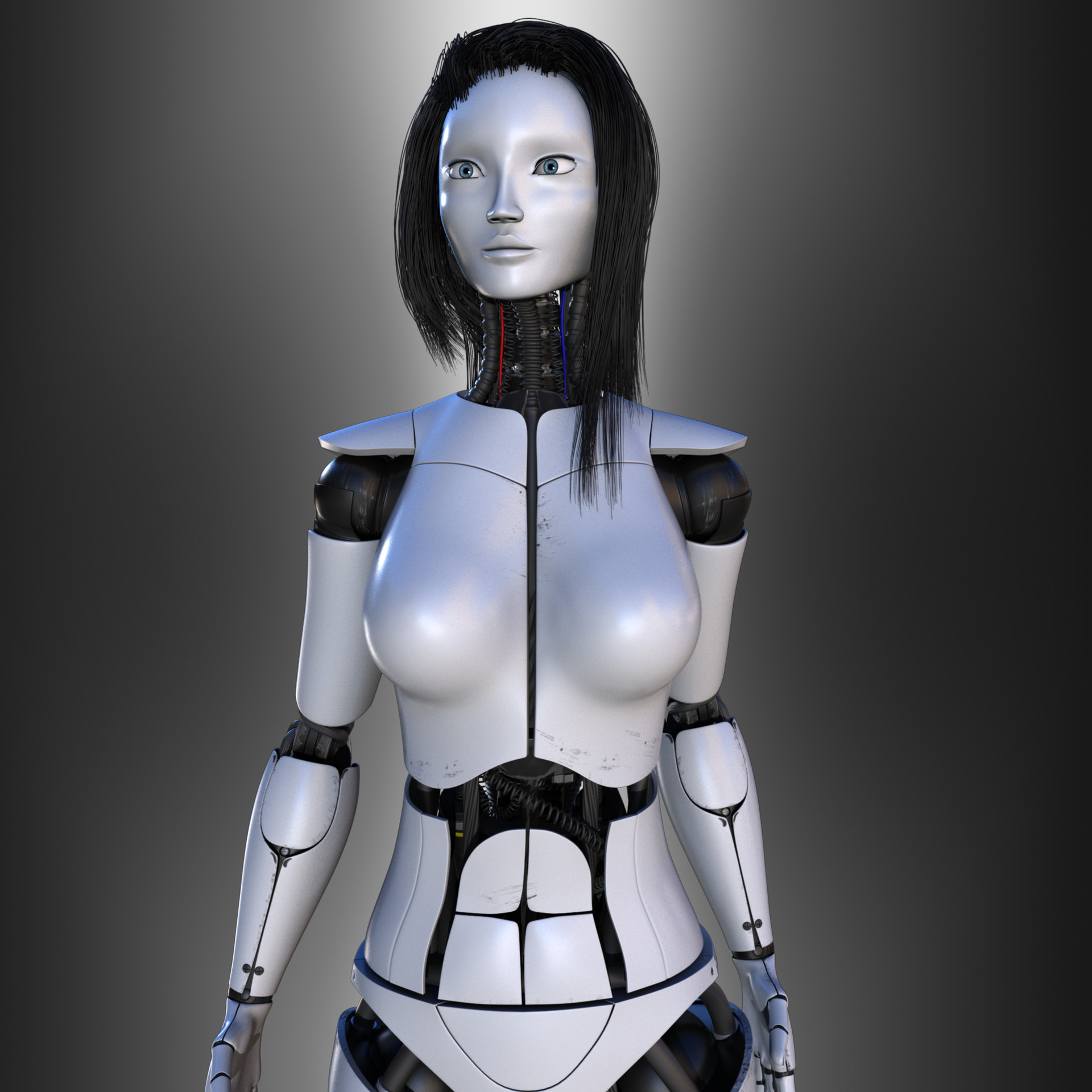 Female Robot, Mohammad Magableh.