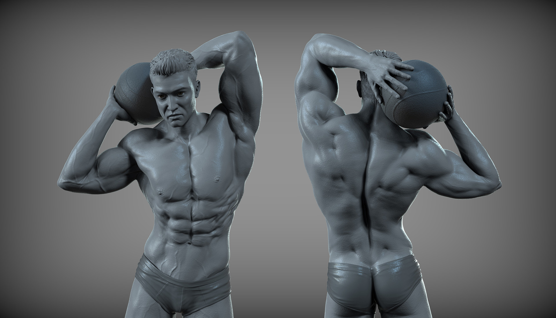 Fiaz Shaikh - Male Anatomy Study