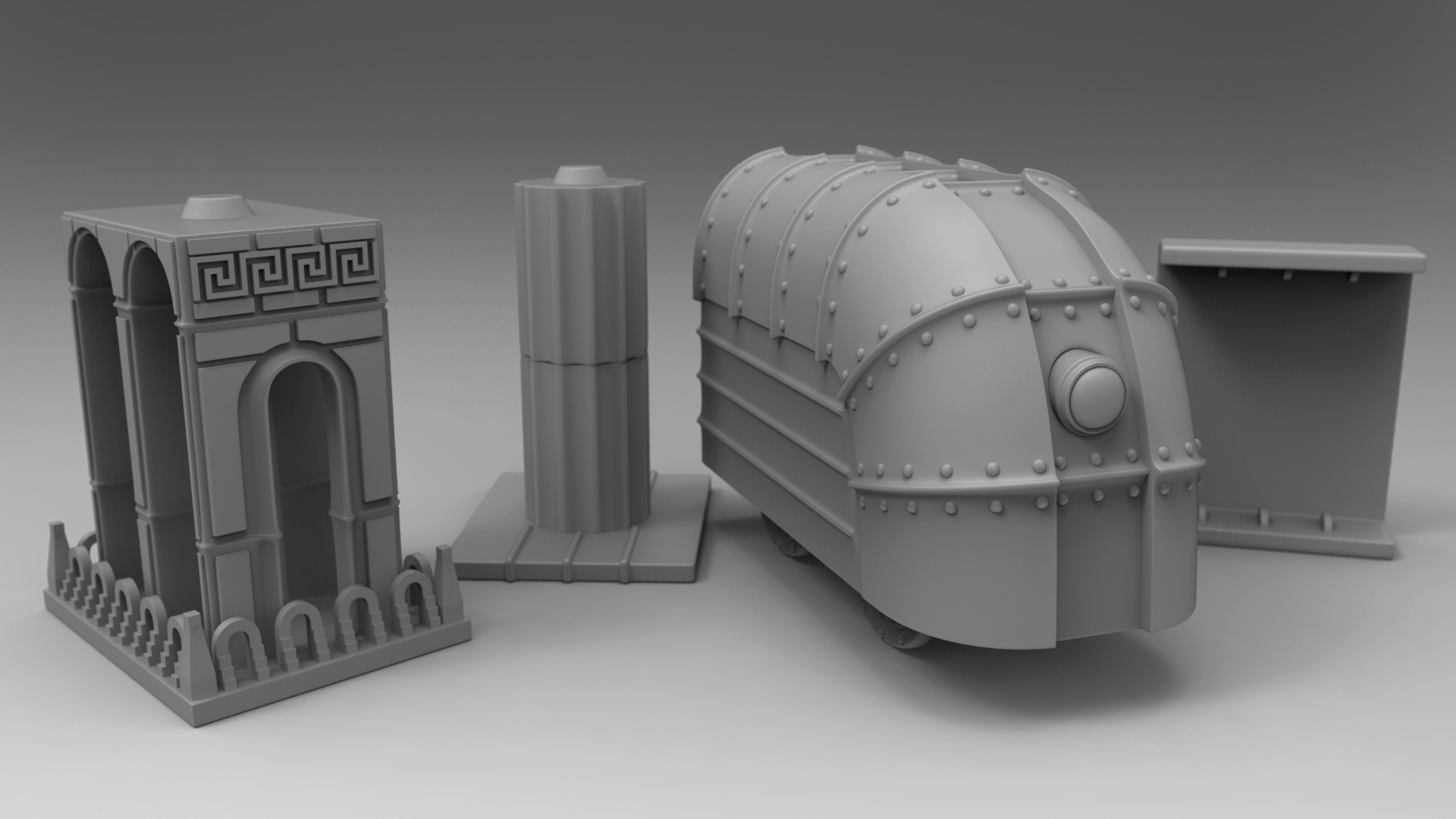 Max Vazquez 3d Printed Toy Train