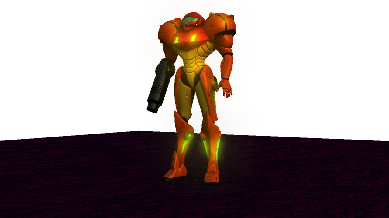 Samus Aran 3D Character