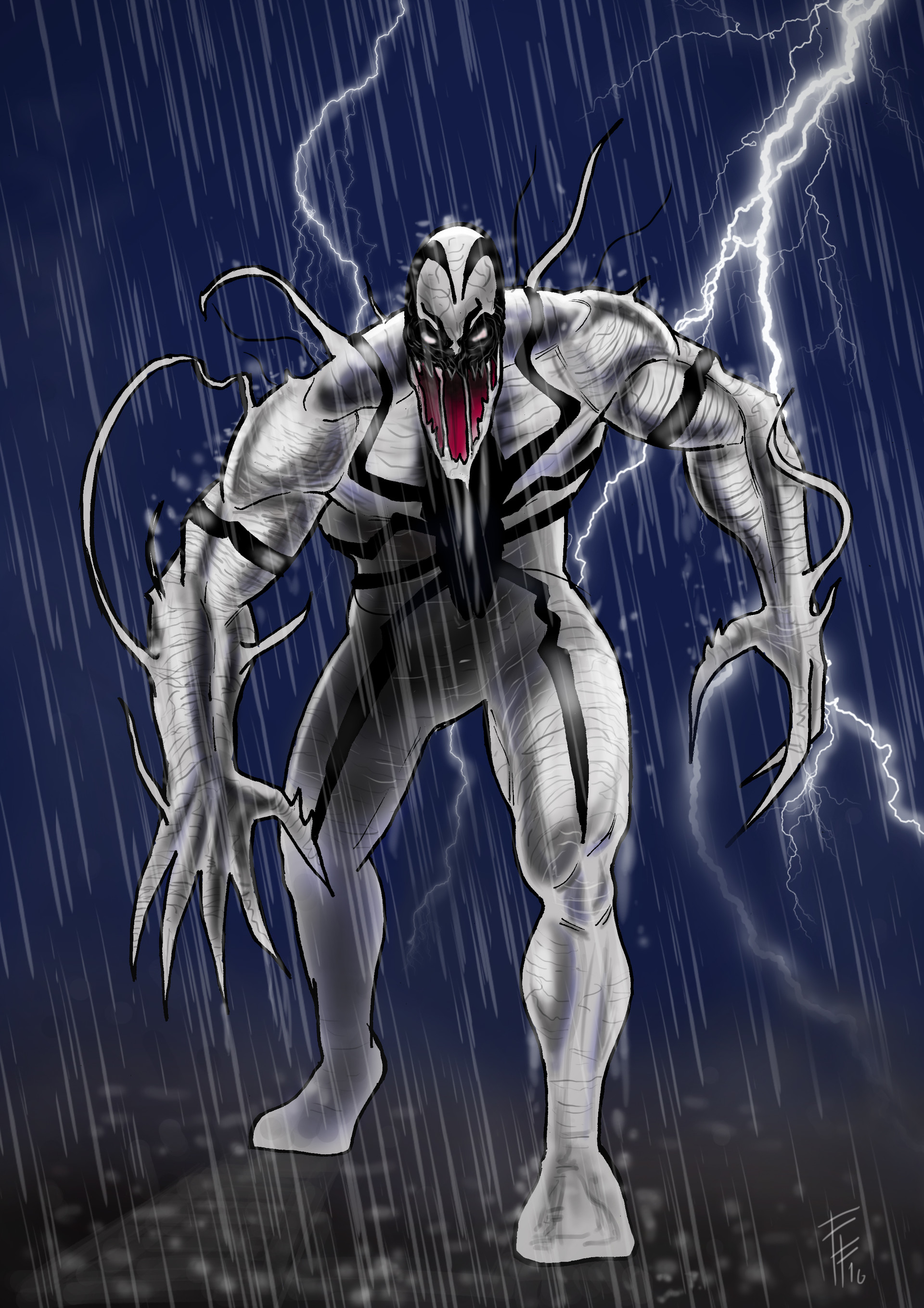 anti venom marvel wallpaper