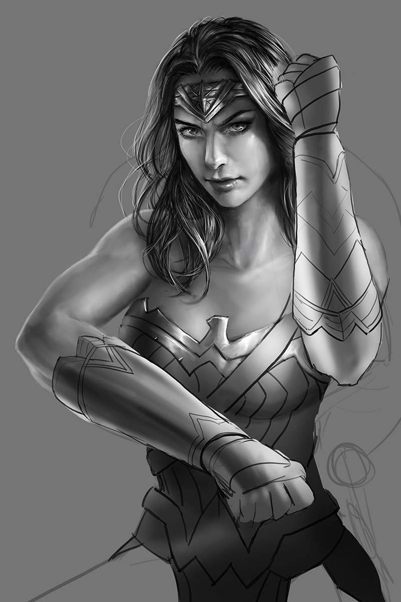 pics Whole Body Full Body Wonder Woman Drawings jackson tjota wonder woman