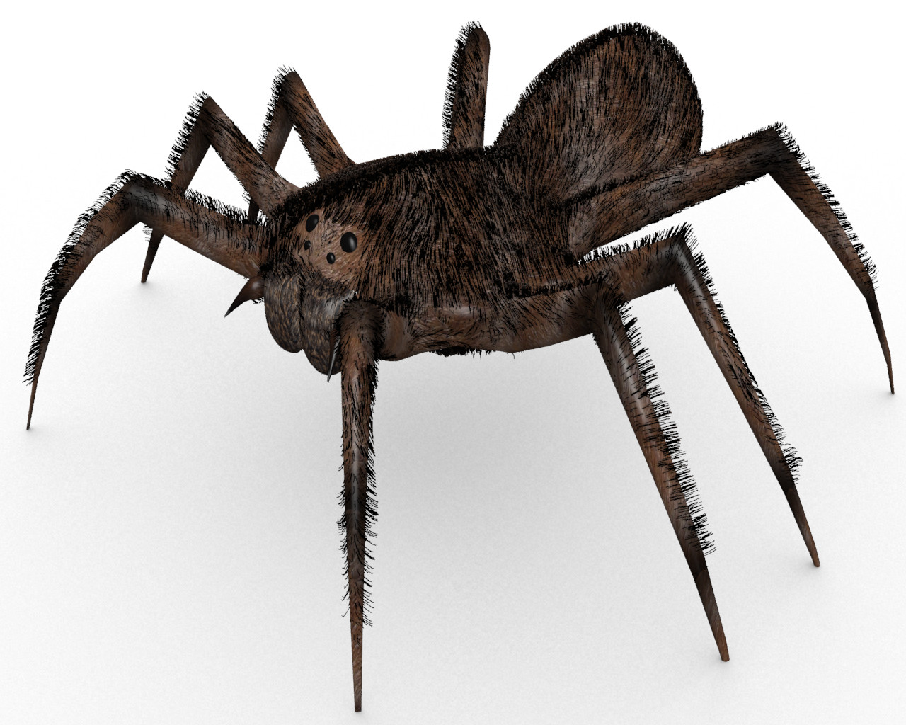 Artstation Spider 3d Model And Animation Connor Wassall