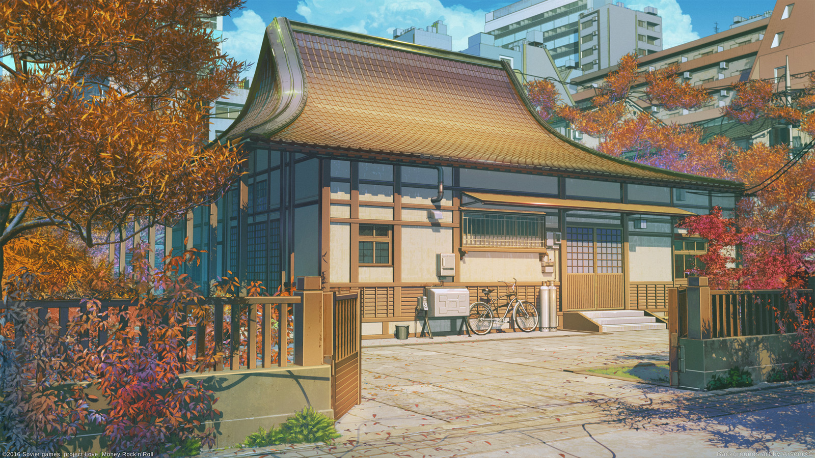 Artstation Old House Arseniy Chebynkin