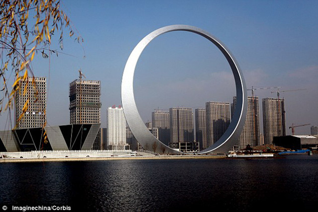 Shenfu Ring of Life - finished build, Shenfu, China
