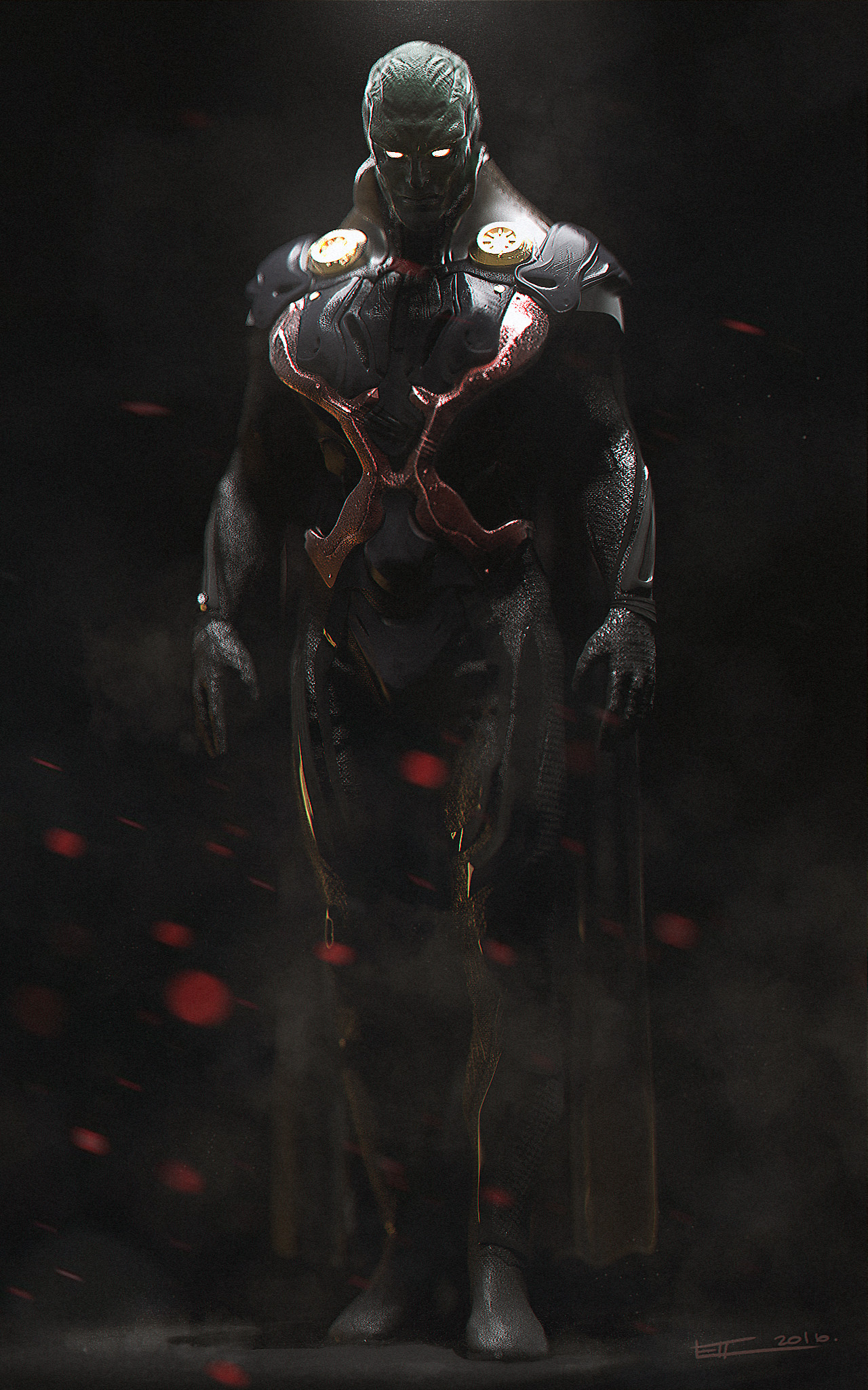 Artstation Martian Manhunter Egor Perepelitsa