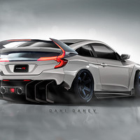 Artstation Ford Focus Rs Widebody Dani Danev More By Dani Danev