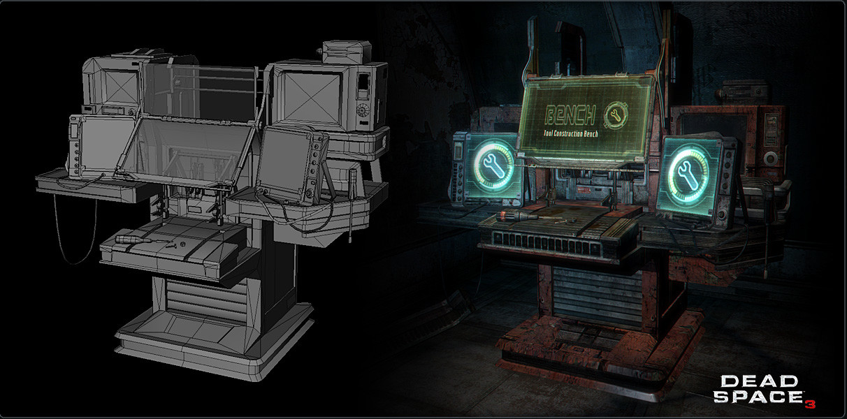 Artstation Dead Space 3 Kaleb Aylsworth