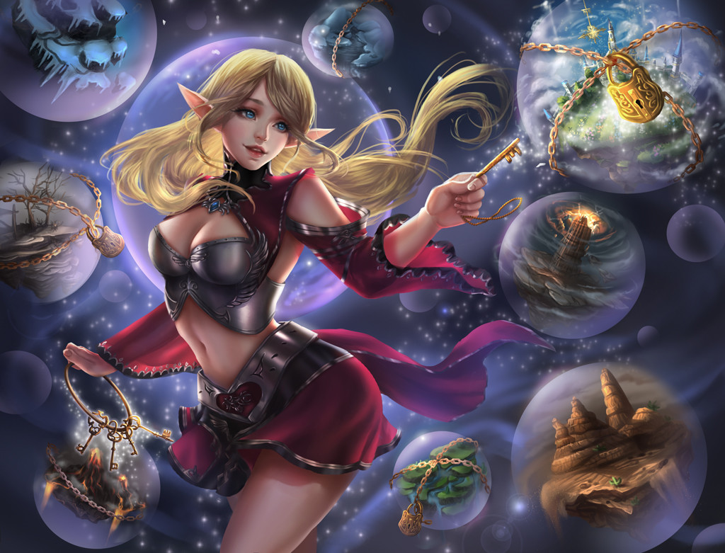 Artstation Elf Female For Lineage 2 Ru Rena Illusion