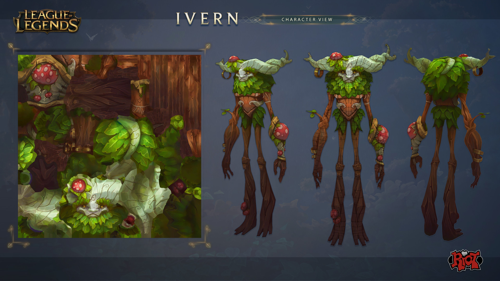 Ivern "The Green Father" - InGame - League of Legends.