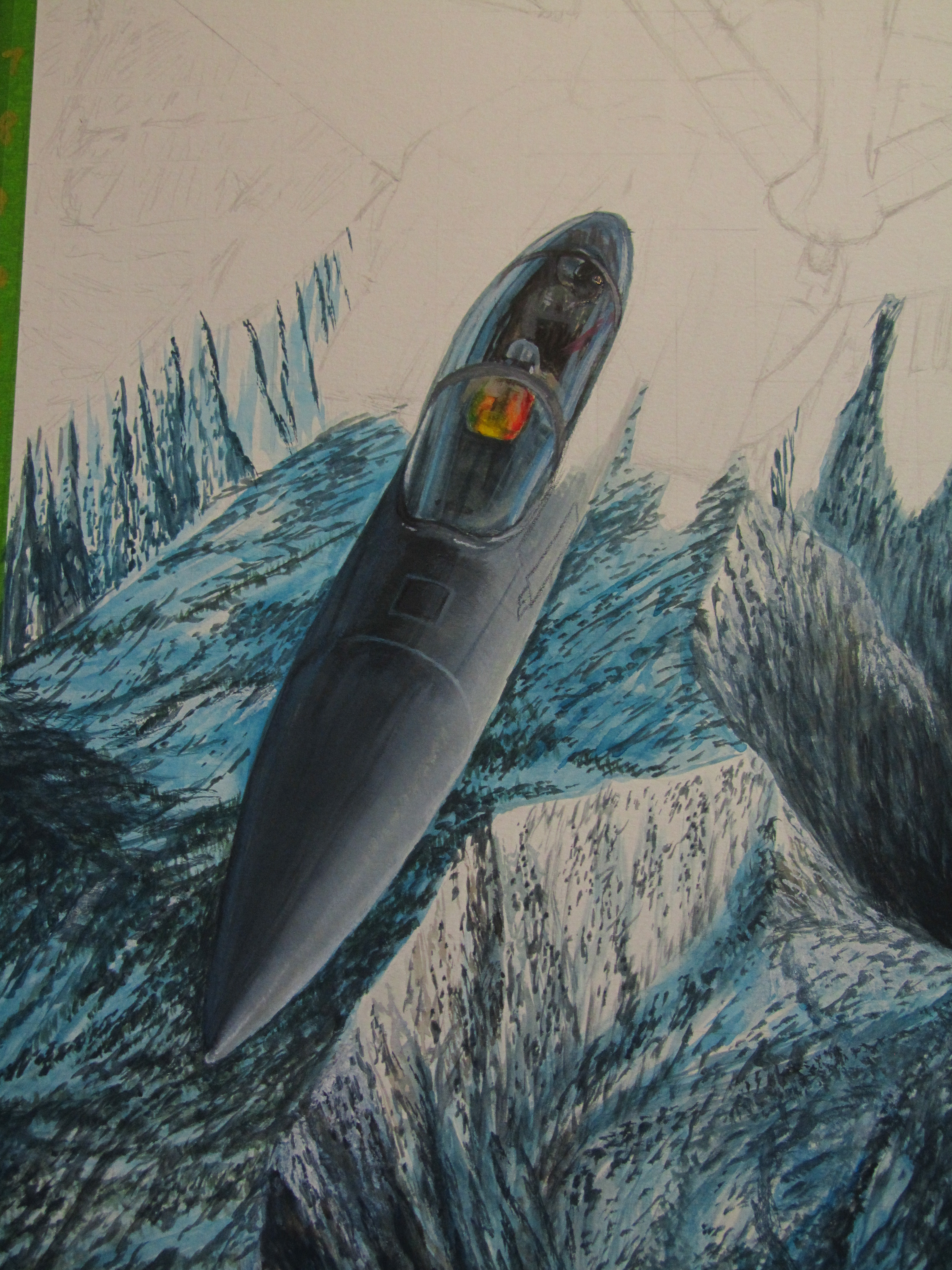 5:Starting work on the cockpit