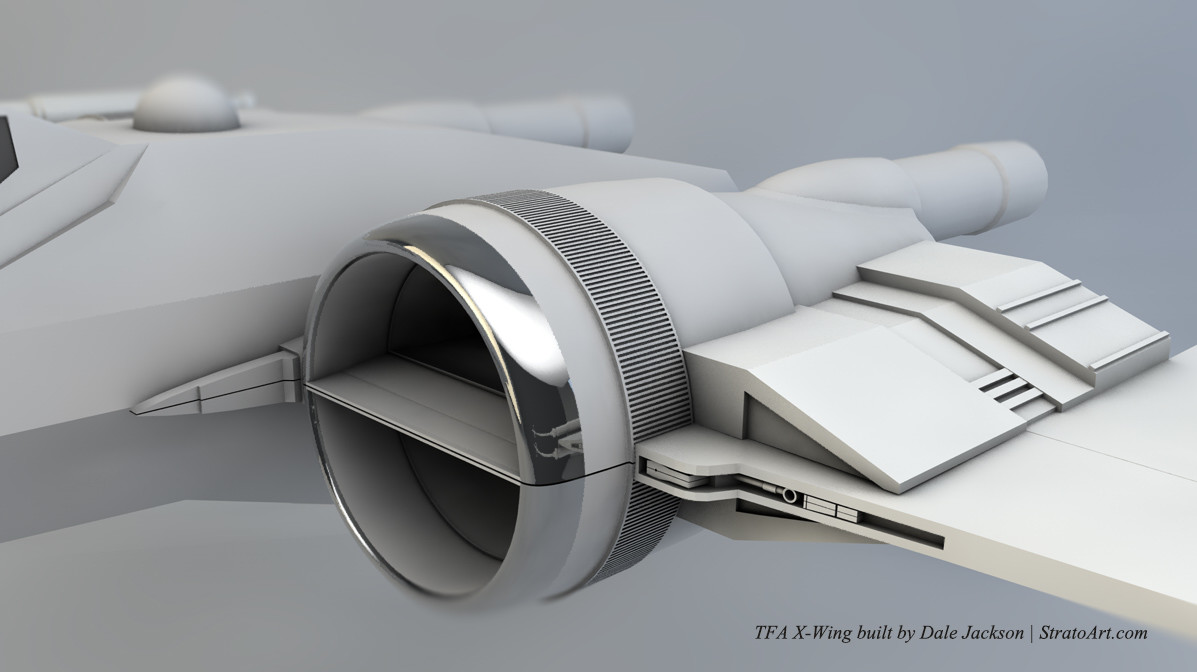 21: Small details going in. I'm kind of making this up as I go, as there were virtually no reference photos before the movie came out, save for a few, and the YouTube video of JJ Abrams near the full size X-Wing (that REALLY helped).