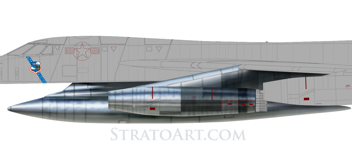 15: Engine and centerline tank color detail.