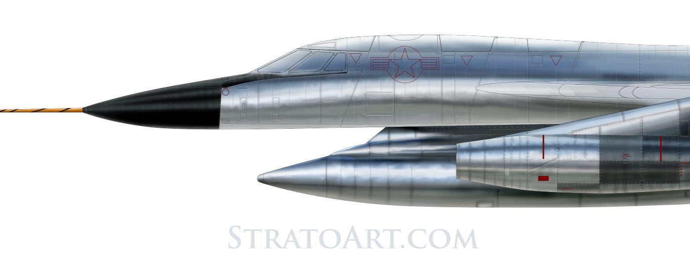 18: Initial reflective gradient of the fuselage. 